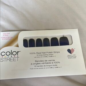 Color Street Midnight Shift Nail Strips